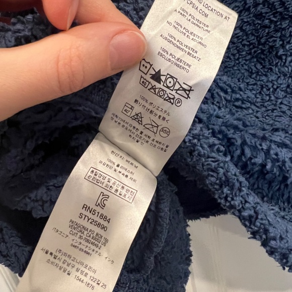 Patagonia fleece small blue - Picture 7 of 7